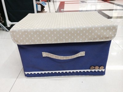 Japanese-style buckle bin two large debris covered storage box chest underwear storage box