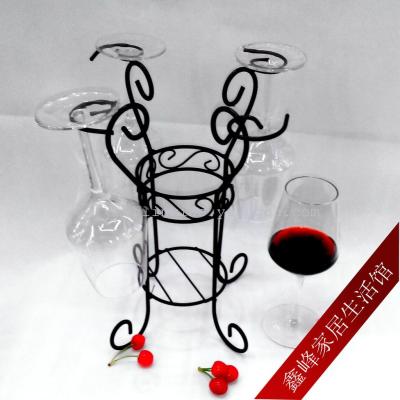 Wine racks wine racks fashion ornaments simple modern red wine glass frame wine racks craft Decoration