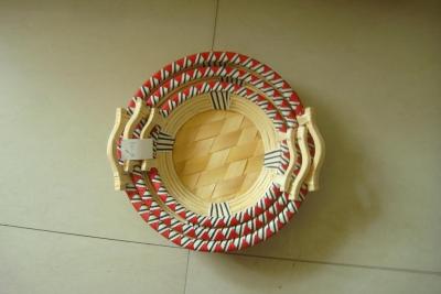 Three-Piece Handmade Bread Basket Storage Basket Flower Basket/Gift Basket Fruit Plate/Household Supplies