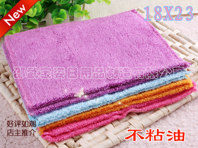 Korea oil resistance dishwashing butao Bao distribution of bamboo fiber kitchen cleaning cloth M1823 colour