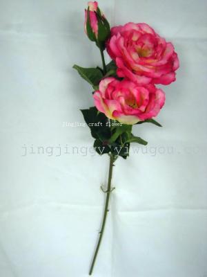 Factory direct high-end artificial flowers Roses artificial flowers artificial plants artificial flower corsage bow