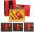 Lucky Chinese Red three piece business gift set gift mouse