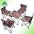 Camo five sets of portable folding table and Chair outdoor table and chairs table packages traveling by car to picnic tables coffee table new