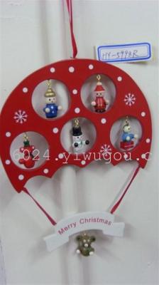 Factory direct Christmas series pendants wooden pendants