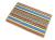 Color Stripe Door Mat Wear-Resistant Dust Removal Moisture Absorption Non-Slip Foot Mat Carpet Entrance Mat Bedroom Doormat 37 * 57cm