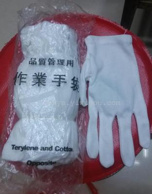 Cotton gloves, finger cover.