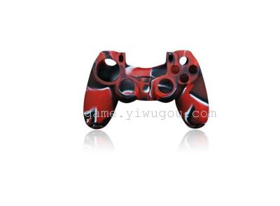 Camoflage color PS4 PS4 PS4 hand protection silicone sleeve case PS4 wireless soft gel case