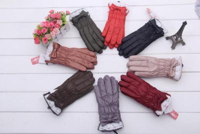 Down comforters, cotton ladies fangyubu fashion touch warm gloves