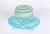 Korean summer straw hat color cutout high quality double-layer ultraviolet-radiation-proof travel Beach visor Hat bow hats