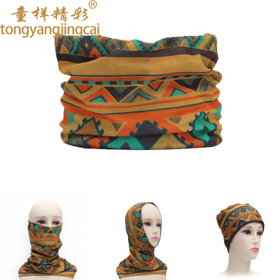 Outdoor gear fishing enthusiasts Riding Hood fish-patterned scarf child-like wonderful smecta FISH turban Hat