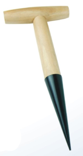 Factory direct seeded Jack wood handle wooden handle bevel wood iron iron spray garden tools