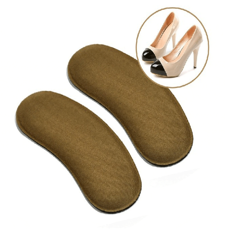 After the sponge is thickened, the half-size padded shoes are followed by the heel pasted with the cloth surface