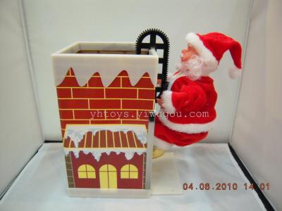 New product ideas electric musical Santa Claus Christmas gift Santa Claus electric toys for children