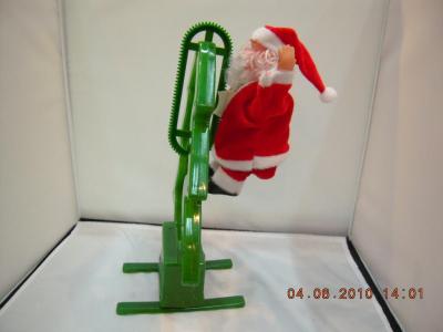 New product ideas electric musical Santa Claus Christmas gift Santa Claus electric toys for children