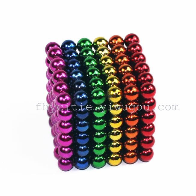 Magnetic ball environmental protection color strong magnetic ball color buckyball