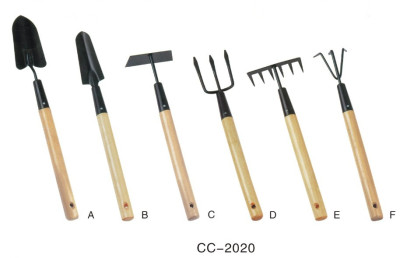 Factory-direct supply of 6PC garden garden tools wooden handle spray CC-2020