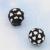 New black bouquet earrings Korea multifold magnet studs do not have pierced magnetic Stud Earrings