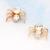 Korean cute gold magnet foot spider earringsKorea female non pierced earrings magnetic earrings ear-clip