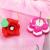 Manufacturers supply the new fashion trends of Harajuku soft pottery flower rhinestone stud earring