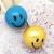 2014 fashion Korean colored smiley face earrings cute ball Stud Earrings