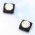 Square magnetic Stud Earrings fashion for men and women without ear ear clip Magnet Clip
