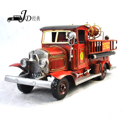 Handmade old vintage iron RC 1928 Mack fire engine