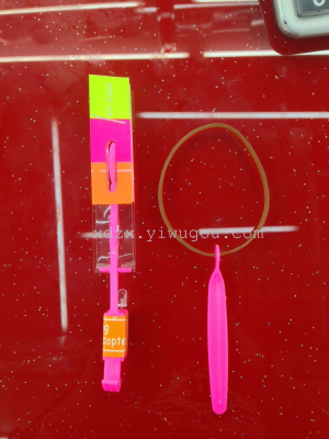 Luminous rubber band flying arrow flying fairy/butterfly/dragonfly catapulting small flying sword