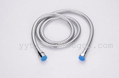 Explosion-proof double buckle stainless steel shower nozzle hose