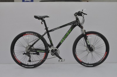 Carbon fiber mountain bike bicycle