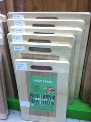 Double Ribbon Hand Hole with Sink Bamboo Chopping Board