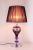 Modern creative home style is romantic purple glass table lamp T-4