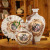 Gao Bo Decorated Home Ceramic three-piece creative ceramic vase ornaments the living room home decor gifts