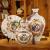 Gao Bo Decorated Home Ceramic three-piece creative ceramic vase ornaments the living room home decor gifts