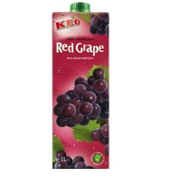 Europe Cyprus, imported, KEO Kylie, European red grape juice drink, 1L