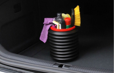 Car Retractable Storage Box Trash Can Folding Bucket Plastic Bucket Glove Box
