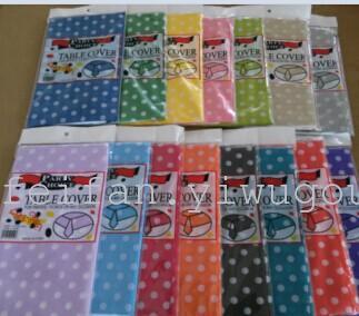 137*274CM polka dot tablecloths