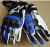 Racing leather riding gloves motorcycle racing gloves, shatter-resistant non-slip gloves leather top grade a-stars