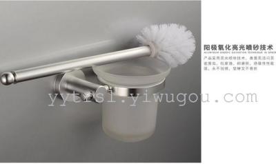 Space aluminum scrubs the toilet brush/toilet brush toilet brush with glass will never rust