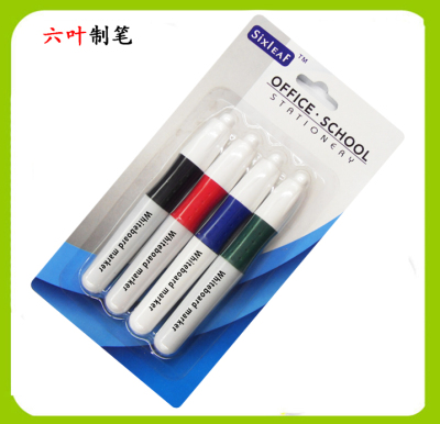 4pk whiteboard marker pen, back to school, erasable pen