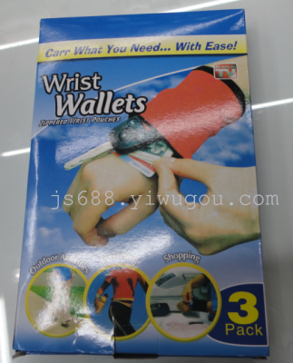 TV hot wrist wallets sport wrist wallet wrist