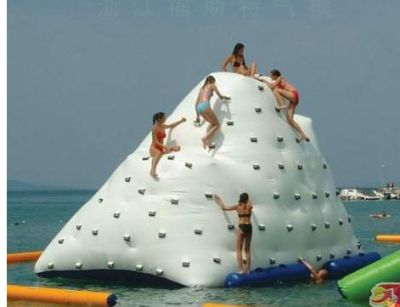 Foster inflatable manufacturers selling water toy Aqua climbing on top water trampoline jumping on water boat