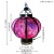 Wrought iron small round lamp//LED Sha Sebu lamp Lantern/decorative crafts