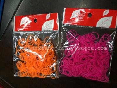 06-color rubber bands suitable for making bracelets, environmentally friendly products