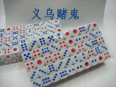 Manufacturers direct plastic dice, mahjong dice, KTV entertainment screen, game pieces dice accessories