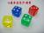 Yiwu gambler yakeli screen, transparent square Angle game dice, aphor dice