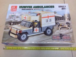 Jay Star counter-terrorism series LEGO Hummer Fa children's educational toys LEGO