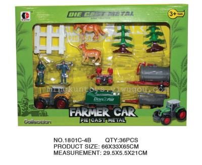 Alloy farm truck series 1801C-4B