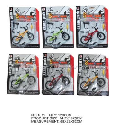 Alloy toy bicycle model simulation children's toys