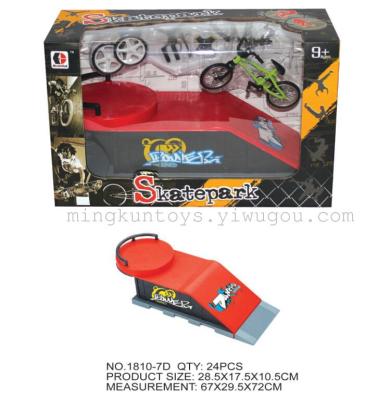 Alloy alloy skateboard toy series model 1810-7D