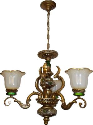 European style resin pendant glass lamp shades living room dining room chandelier lighting